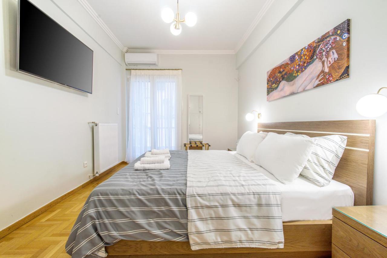 Appartement Urban Luxury On A Quiet Street In The Center Of Athènes Extérieur photo
