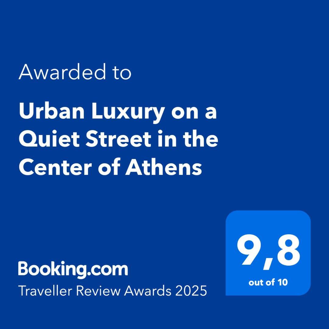 Appartement Urban Luxury On A Quiet Street In The Center Of Athènes Extérieur photo